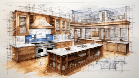 kitchen blueprint